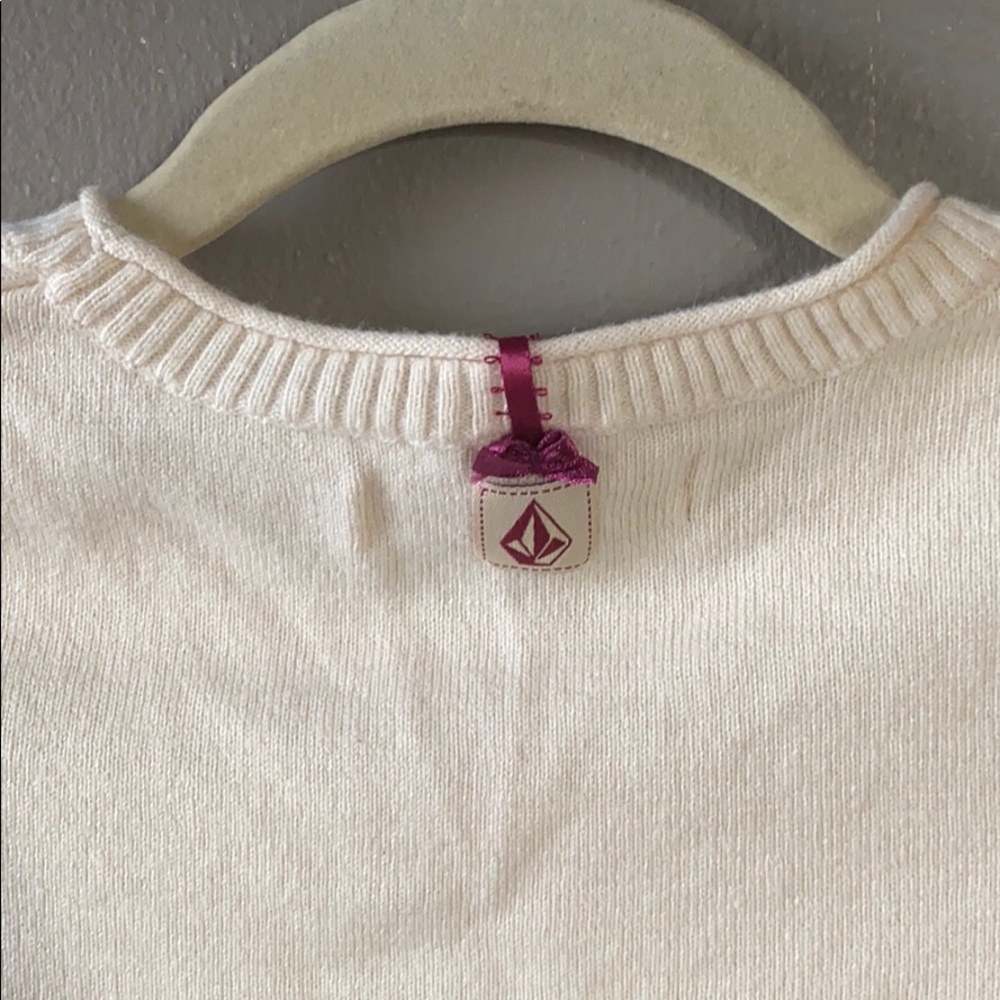 Cream Volcom sweater - Picture 4 of 5